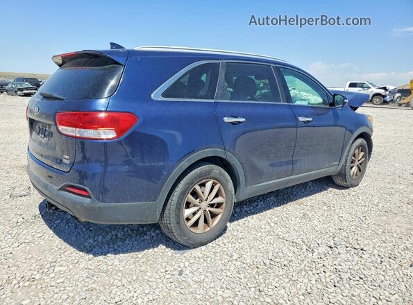 5XYPGDA38HG293601 2017 KIA SORENTO Blue Հետևի աջ