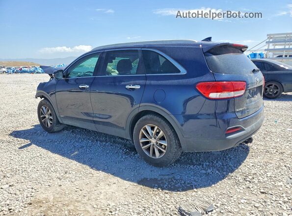 5XYPGDA38HG293601 2017 KIA SORENTO Blue Հետևի ձախ