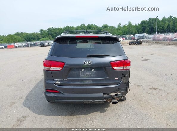 5XYPGDA38HG295316 2017 KIA SORENTO Gray 