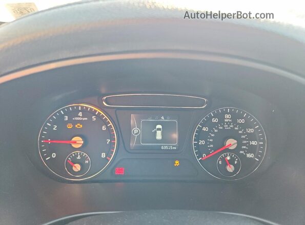 5XYPGDA38HG314124 2017 KIA SORENTO Black Սարքավորումների վահանակի տեսք