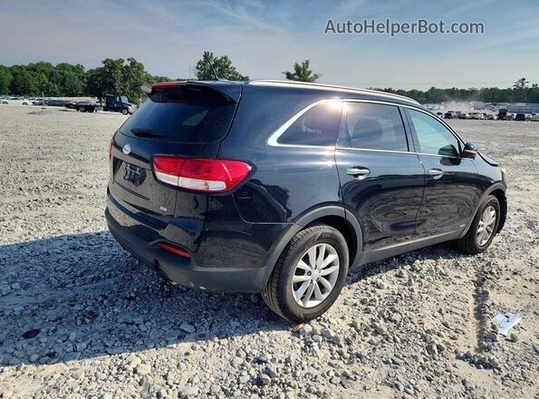 5XYPGDA38HG314124 2017 KIA SORENTO Black Հետևի աջ