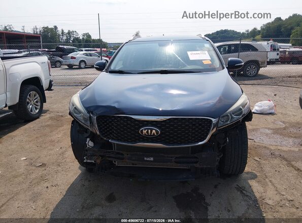 5XYPGDA38JG352247 2018 KIA SORENTO Синий Вид щитка приборов