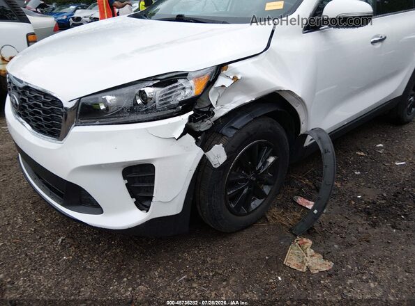 5XYPGDA38KG458327 2019 KIA SORENTO White Դիմացի տեսք