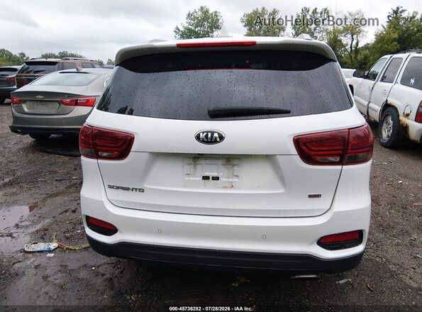 5XYPGDA38KG458327 2019 KIA SORENTO White 