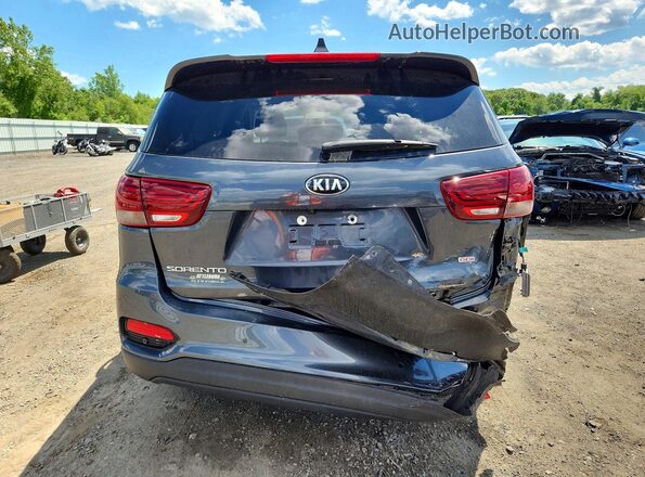 5XYPGDA38KG602846 2019 KIA SORENTO Gray Widok z tyłu