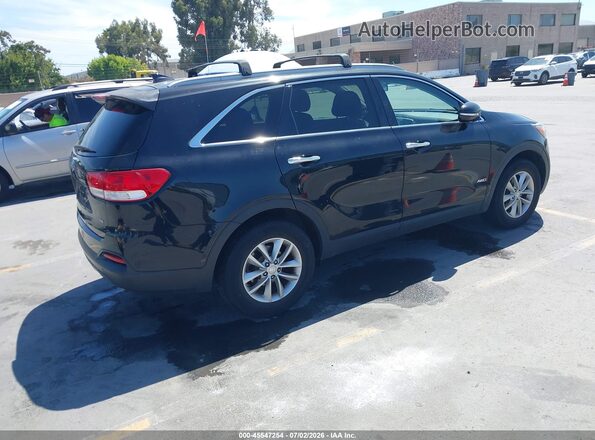 5XYPGDA39GG021007 2016 KIA SORENTO Black Trasero derecho