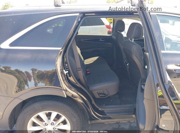 5XYPGDA39GG021007 2016 KIA SORENTO Black Vista de la etiqueta del VIN