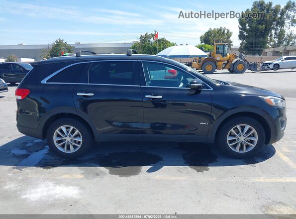 5XYPGDA39GG021007 2016 KIA SORENTO Black Vista interior trasera