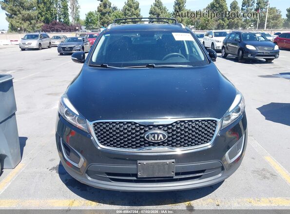 5XYPGDA39GG021007 2016 KIA SORENTO Black Vista del cuadro de instrumentos