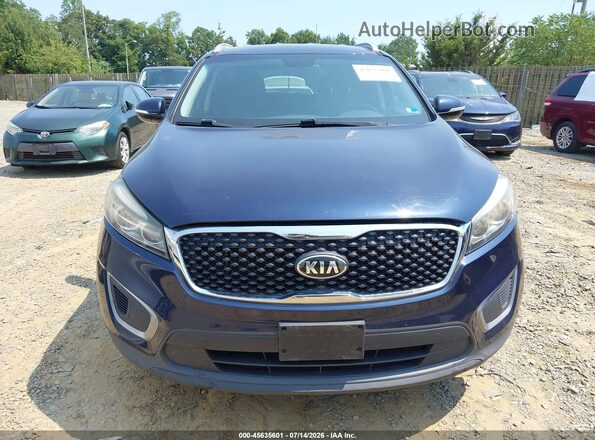 5XYPGDA39GG045808 2016 KIA SORENTO Blue Vista del cuadro de instrumentos