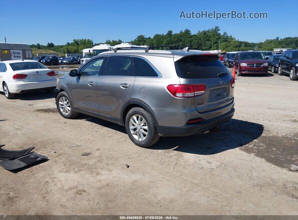 5XYPGDA39GG056467 2016 KIA SORENTO Gray Trasero izquierdo