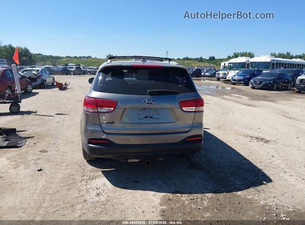 5XYPGDA39GG056467 2016 KIA SORENTO Gray 