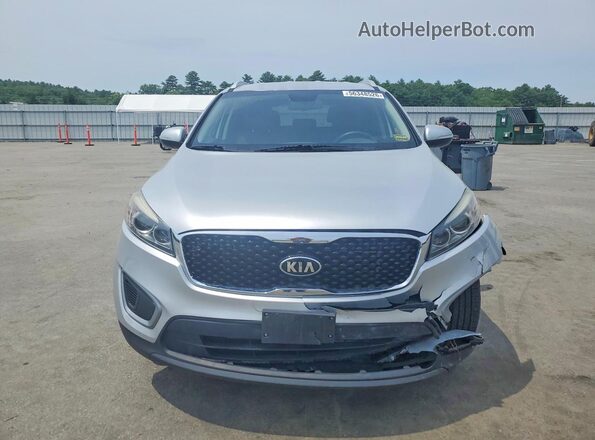 5XYPGDA39HG273485 2017 KIA SORENTO Серебряный Вид спереди