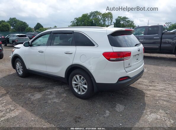 5XYPGDA39JG404825 2018 KIA SORENTO White Trasero izquierdo