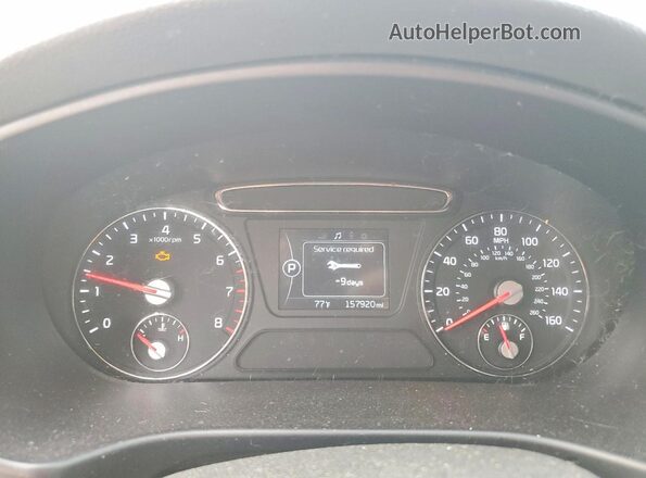 5XYPGDA39JG415212 2018 KIA SORENTO Серебряный Вид щитка приборов