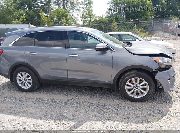 5XYPGDA39KG601740 2019 KIA SORENTO Pewter Вид задньої частини салону