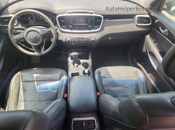 5XYPGDA3XGG110522 2016 KIA SORENTO Black Vista del salpicadero