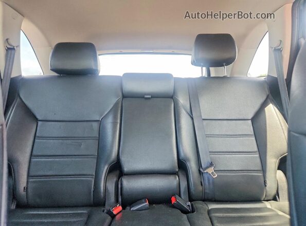 5XYPGDA3XGG110522 2016 KIA SORENTO Black Vista de los asientos traseros
