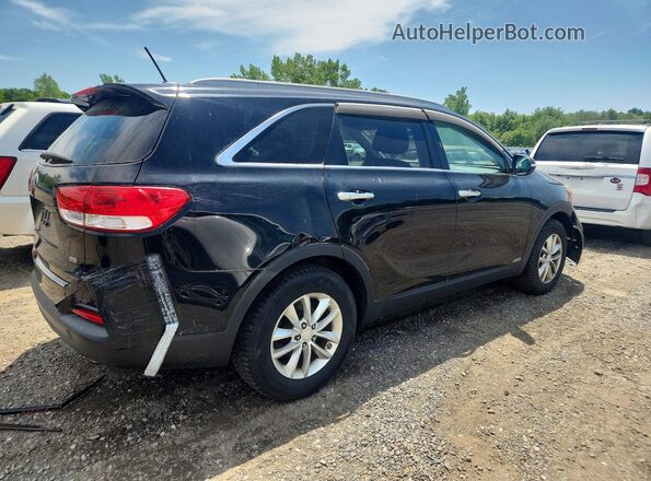 5XYPGDA3XGG110522 2016 KIA SORENTO Black Trasero derecho