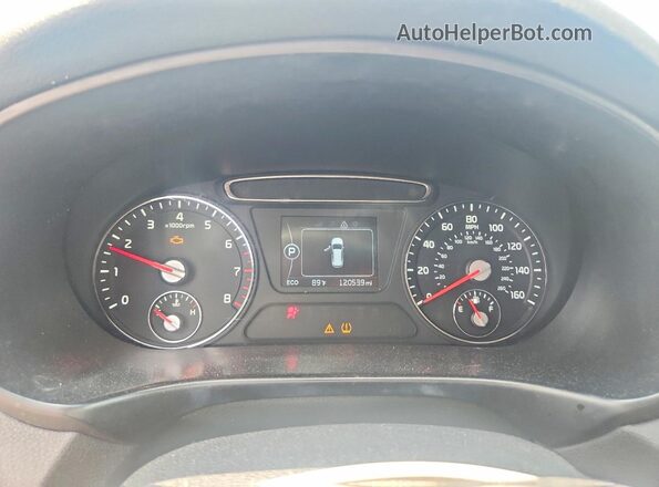 5XYPGDA3XGG110522 2016 KIA SORENTO Black Vista del cuadro de instrumentos