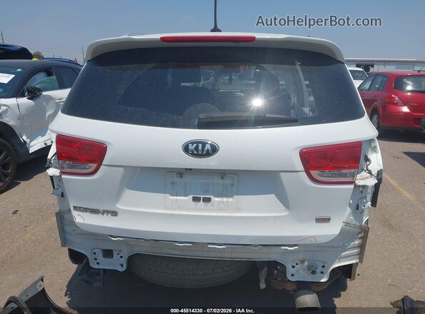 5XYPGDA3XHG253035 2017 KIA SORENTO White 