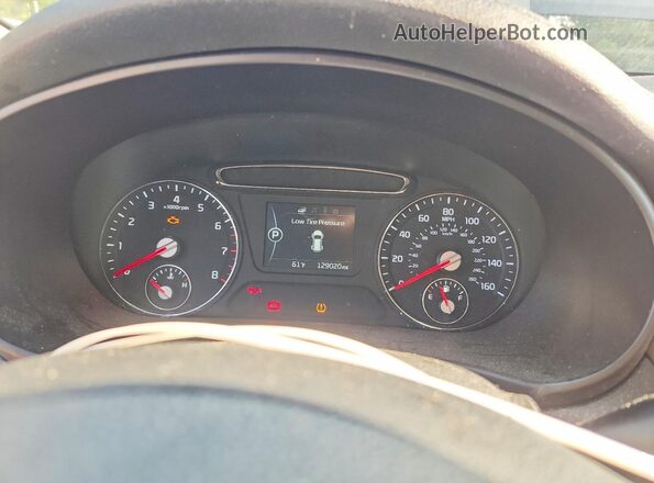5XYPGDA50JG399404 2018 KIA SORENTO Синий Вид щитка приборов