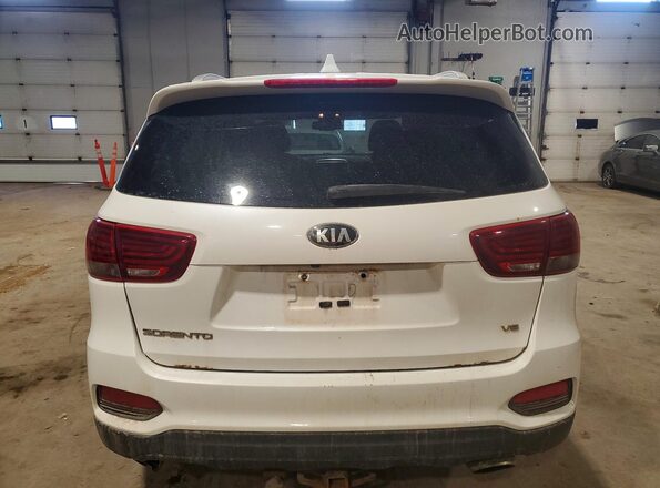 5XYPGDA50KG594498 2019 KIA SORENTO White Rear view