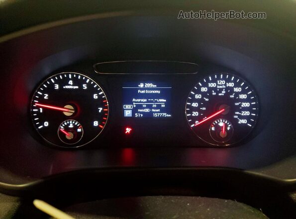 5XYPGDA50KG594498 2019 KIA SORENTO White Instrument cluster view