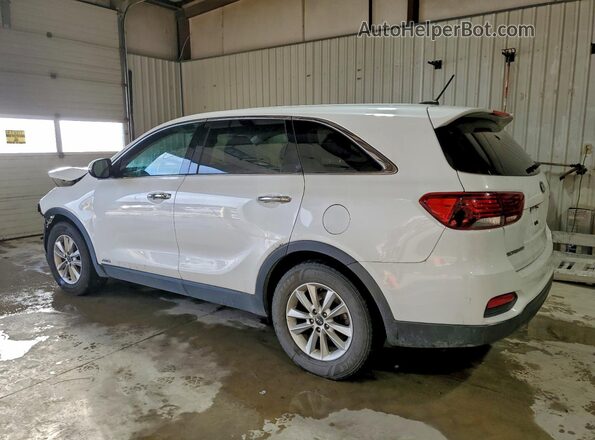 5XYPGDA51KG445839 2019 KIA SORENTO White უკანა მარცხენა