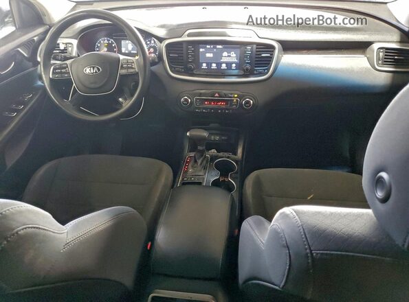5XYPGDA51KG445839 2019 KIA SORENTO White წინა პანელის ხედი