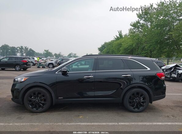5XYPGDA51KG587737 2019 KIA SORENTO Black Սալոնի 360 աստիճան տեսք