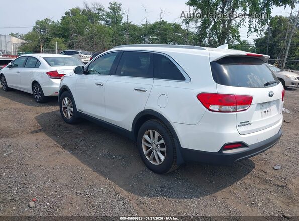 5XYPGDA52GG030505 2016 KIA SORENTO White Trasero izquierdo