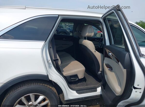 5XYPGDA52GG030505 2016 KIA SORENTO White Vista de la etiqueta del VIN