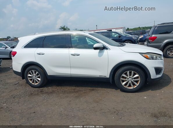 5XYPGDA52GG030505 2016 KIA SORENTO White Vista interior trasera