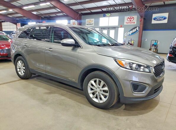 5XYPGDA52GG089912 2016 KIA SORENTO Серый Передняя правая четверть