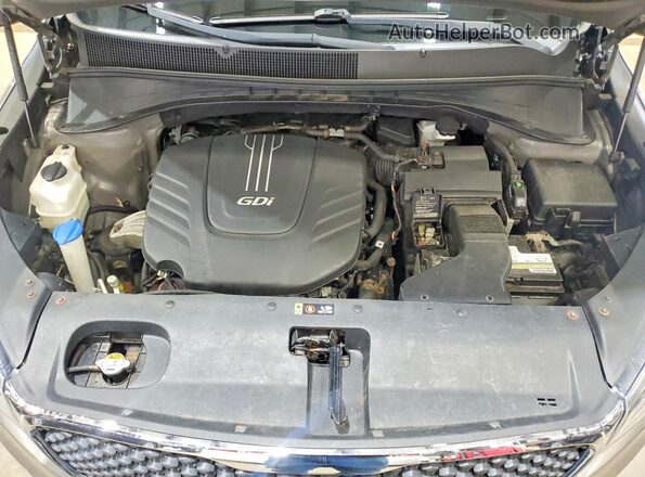 5XYPGDA52GG089912 2016 KIA SORENTO Серый Вид подкапотного пространства