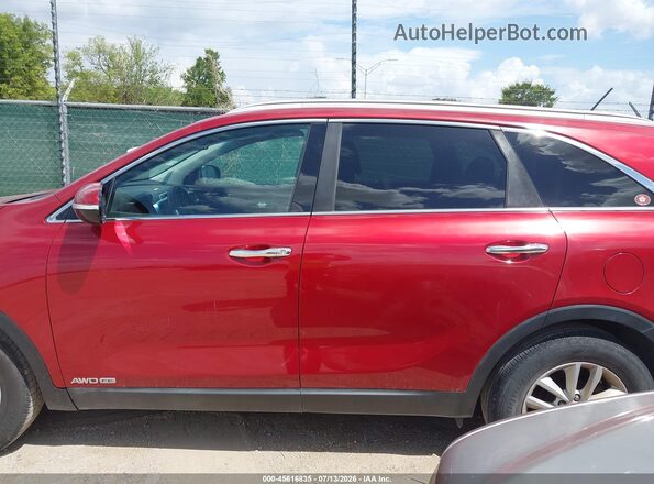 5XYPGDA52GG176211 2016 KIA SORENTO Red Widok wnętrza 360 stopni