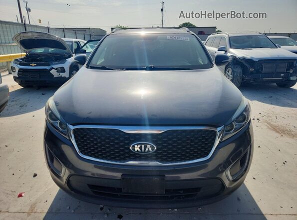 5XYPGDA52HG275645 2017 KIA SORENTO Gray Vista frontal