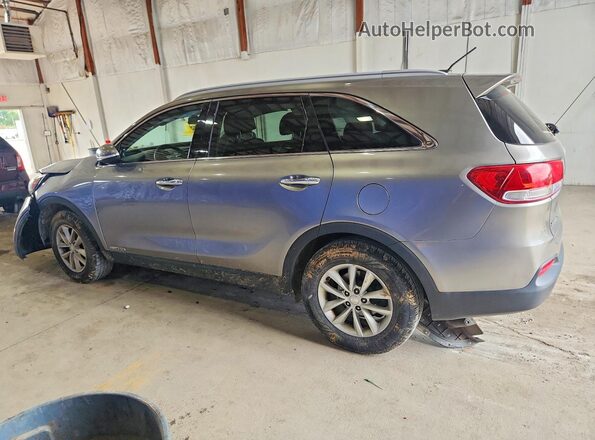 5XYPGDA52HG320650 2017 KIA SORENTO Silver Tył lewy