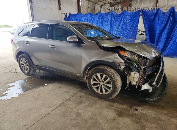 5XYPGDA52HG320650 2017 KIA SORENTO Silver Przód prawy