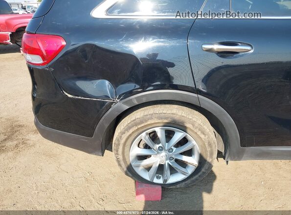 5XYPGDA52HG333401 2017 KIA SORENTO Black 
