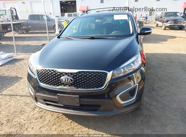 5XYPGDA52HG333401 2017 KIA SORENTO Black Widok zestawu wskaźników