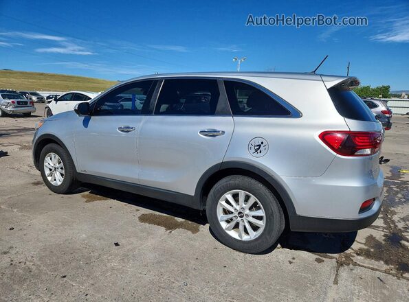 5XYPGDA52KG505644 2019 KIA SORENTO Silver Trasero izquierdo