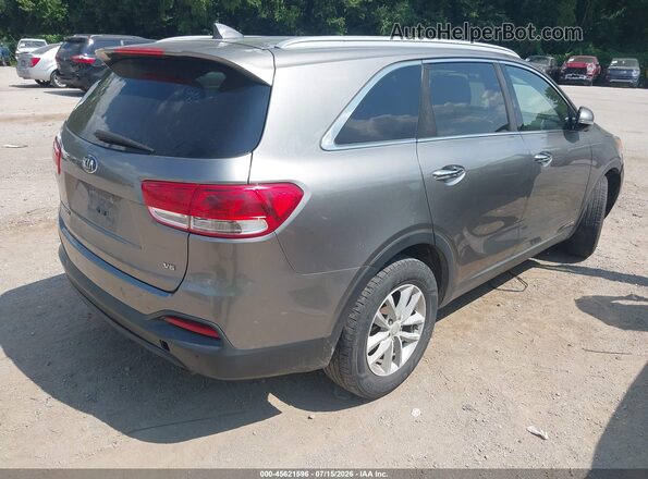 5XYPGDA53GG130564 2016 KIA SORENTO Gray Tył prawy