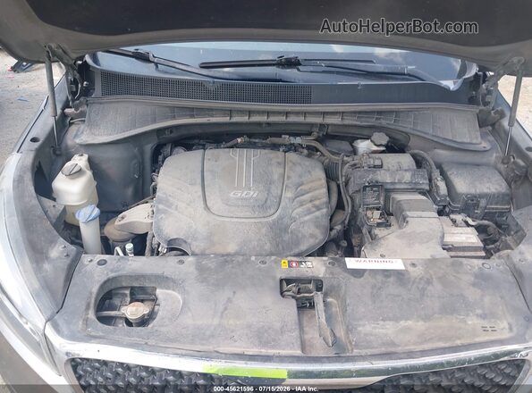 5XYPGDA53GG130564 2016 KIA SORENTO Gray Widok z tyłu