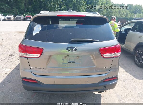5XYPGDA53GG130564 2016 KIA SORENTO Gray 
