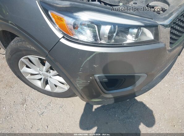 5XYPGDA53GG130564 2016 KIA SORENTO Gray Widok z przodu