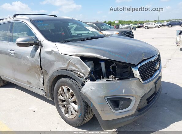 5XYPGDA53GG177545 2016 KIA SORENTO Gray Դիմացի տեսք