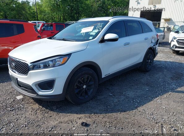 5XYPGDA53GG180509 2016 KIA SORENTO Белый Передняя левая четверть