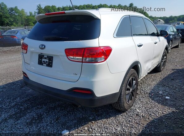 5XYPGDA53GG180509 2016 KIA SORENTO Белый Задняя правая четверть